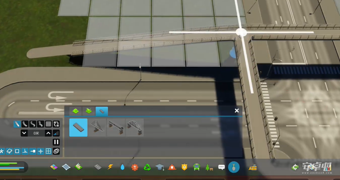 城市天际线2天桥搭建方法