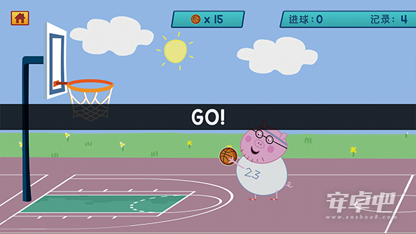 猪爸爸打篮球最新版1