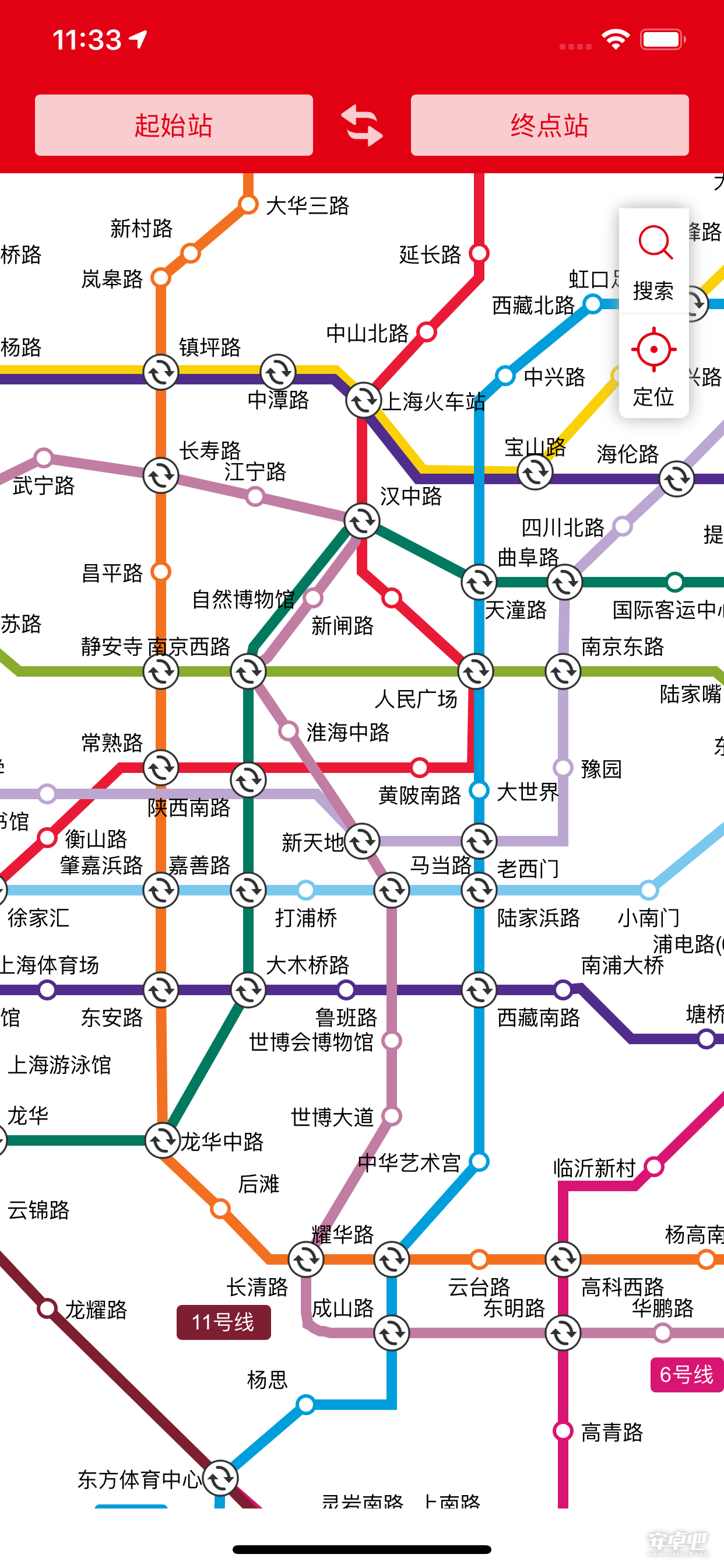 上海地铁通0