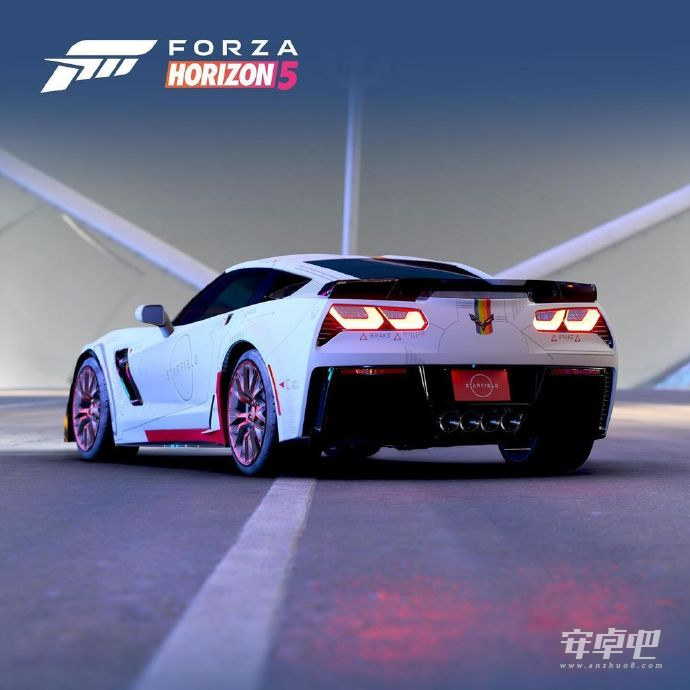 极限竞速地平线5星空特殊涂装的Corvette Z06涂装代码分享