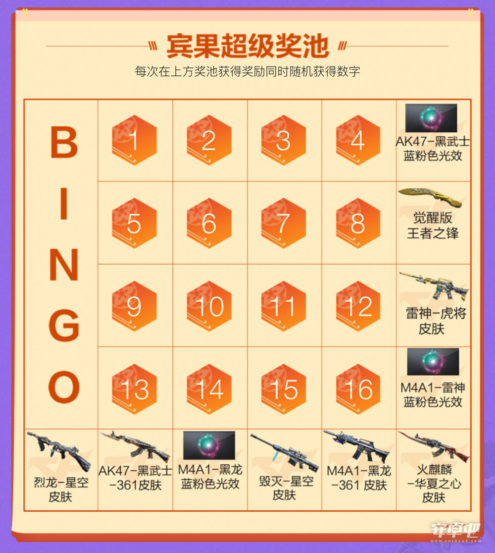 CF11月幸运bingo活动2023介绍
